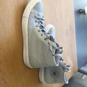 Converse Chuck Taylor All Star Grey Flyknit Hightop